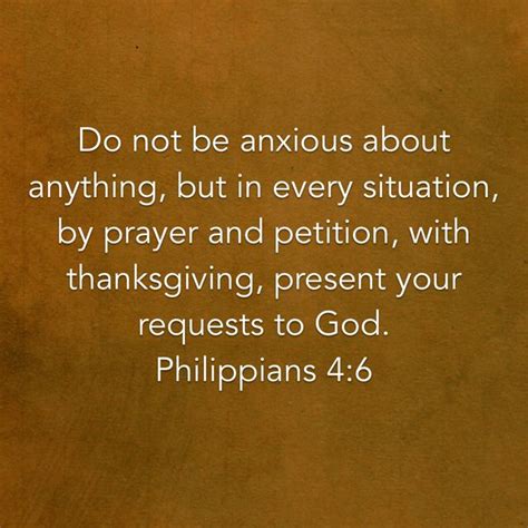 Philippians 4:6 NKJV: Be anxious for nothing, but in everything by .